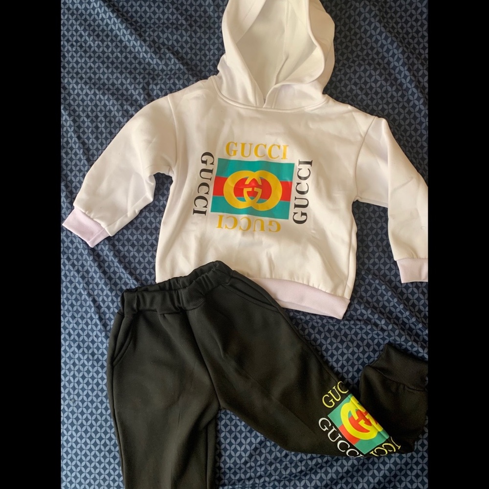 Gucci Toddler Sweatsuit Two Piece (New)